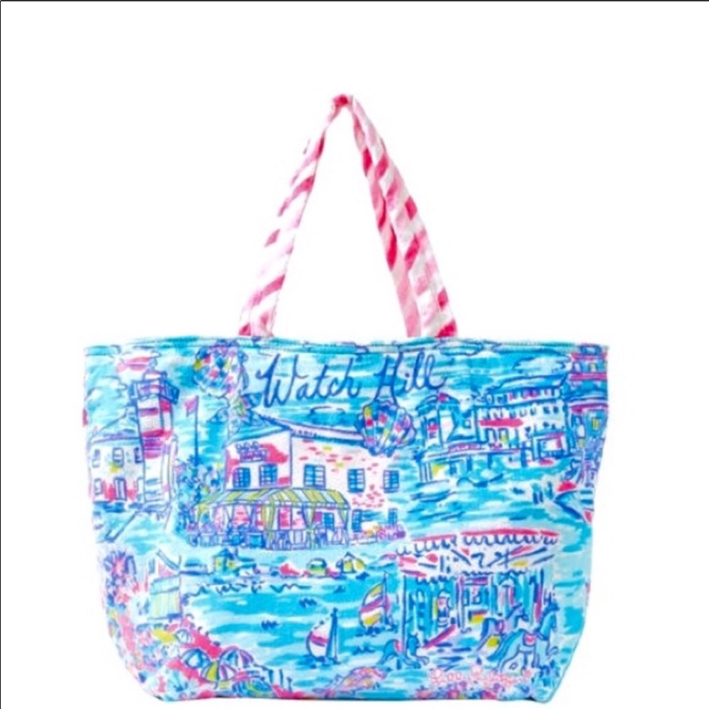 Lilly Pulitzer Destination Tote Watch Hill NWT